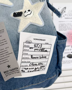 Y2K Rebel Denim Backpack