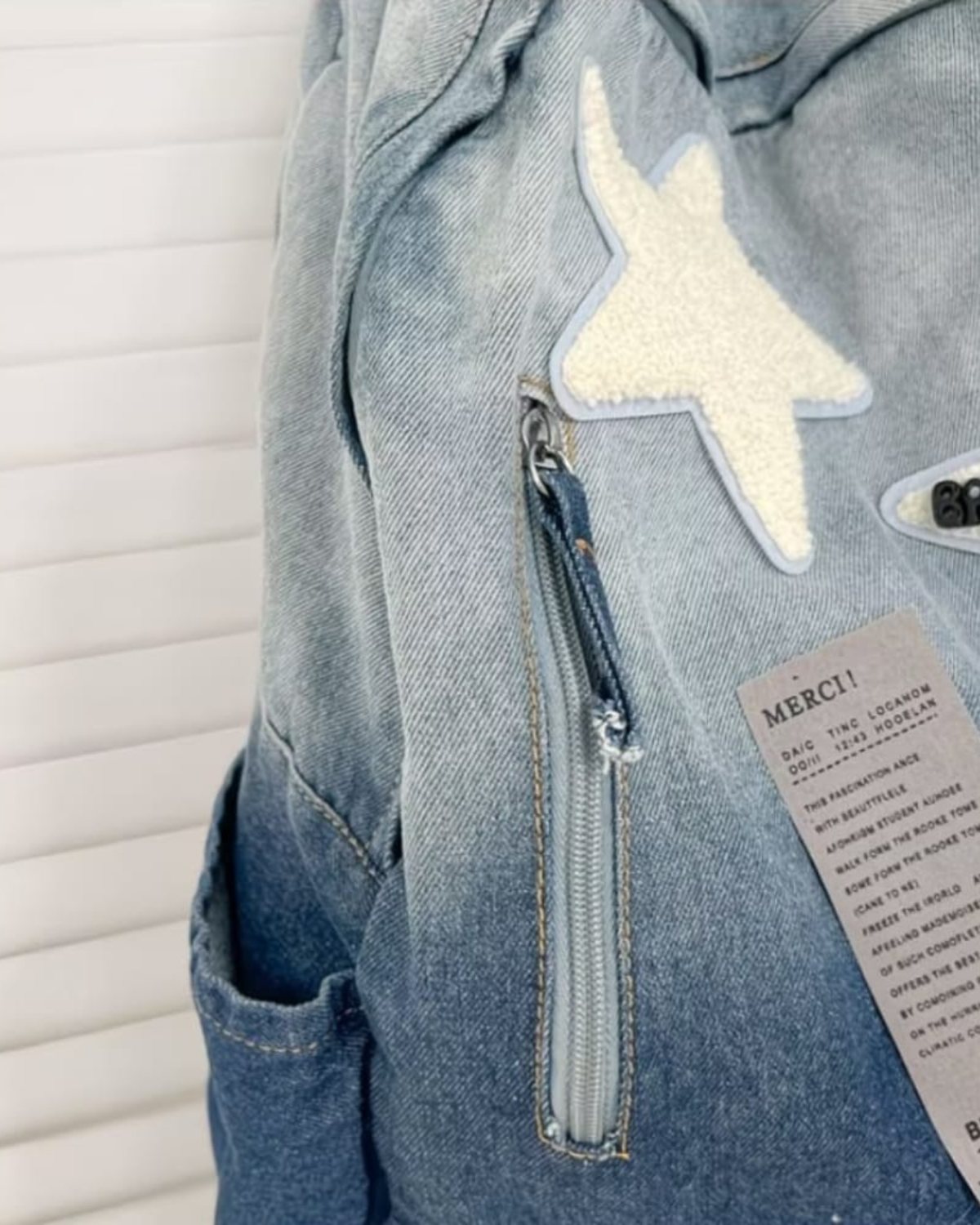 Y2K Rebel Denim Backpack