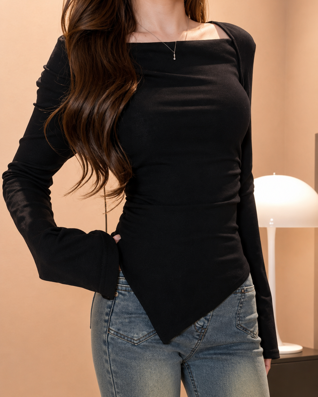 Korean Solid Commuter Tee