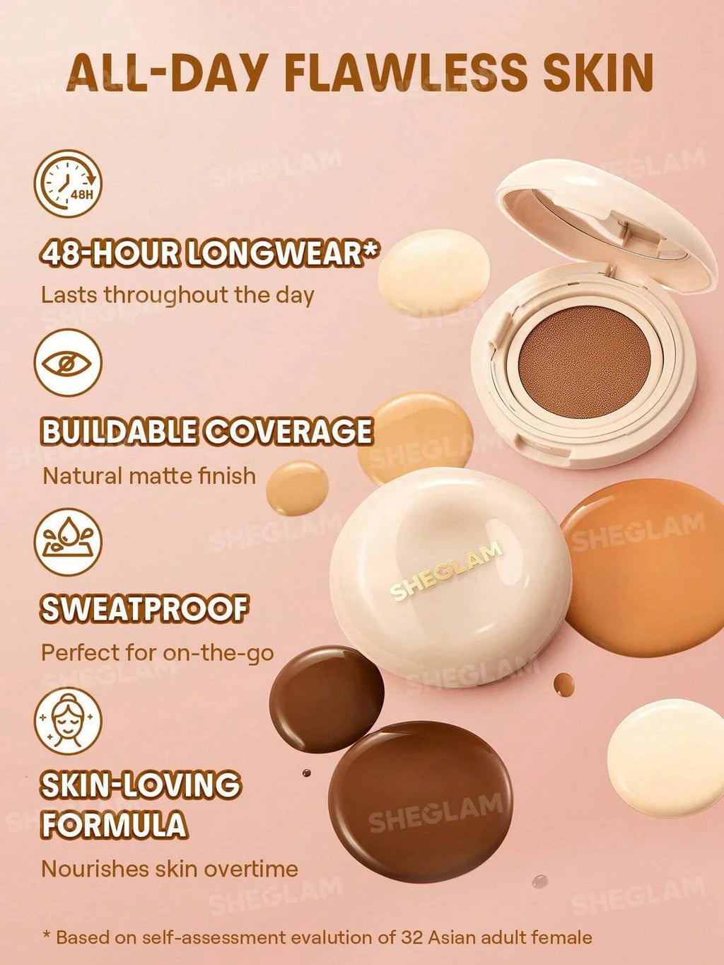 Lock & Go Foundation SHEGLAM