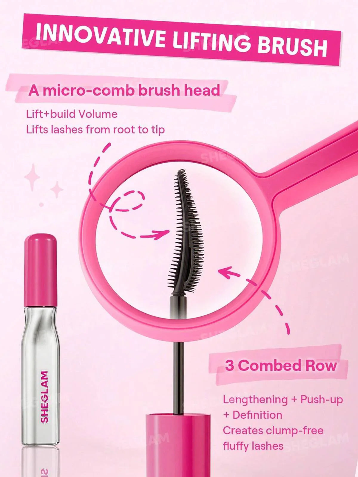 SHEGLAM Lashlighter Up & Out Mascara SHEGLAM